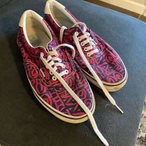 Pink/Blue 11.5 Vans
